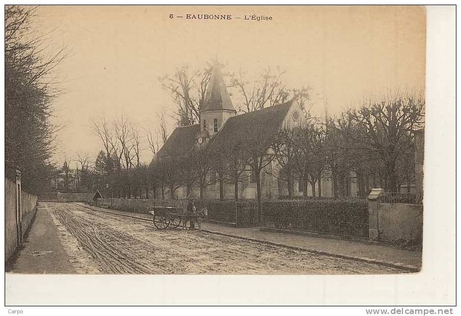 EAUBONNE - L'église. - Ermont-Eaubonne