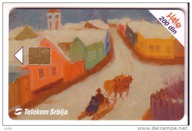 PAINTING ( Serbia ) *** Tableau - Peinture - Paintings - Gemälde - Pintura - Pittura * - Jugoslavia