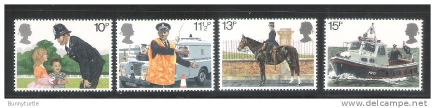 Great Britain 1979 London Metropolitan Police 150th Anniversary MNH - Unused Stamps