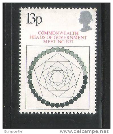 Great Britain 1977 Summit Conference Of Commonwealth Heads Of Govt MNH - Unused Stamps