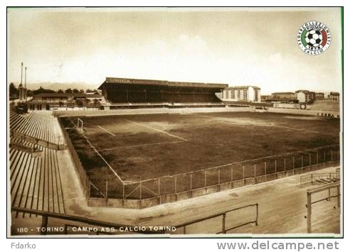 Toro Granata Stadio Fiiladelfia Torino Supega 1949 CP Sport Calcio 11 Stadium Marcofilia - Macchine Per Obliterare (EMA)