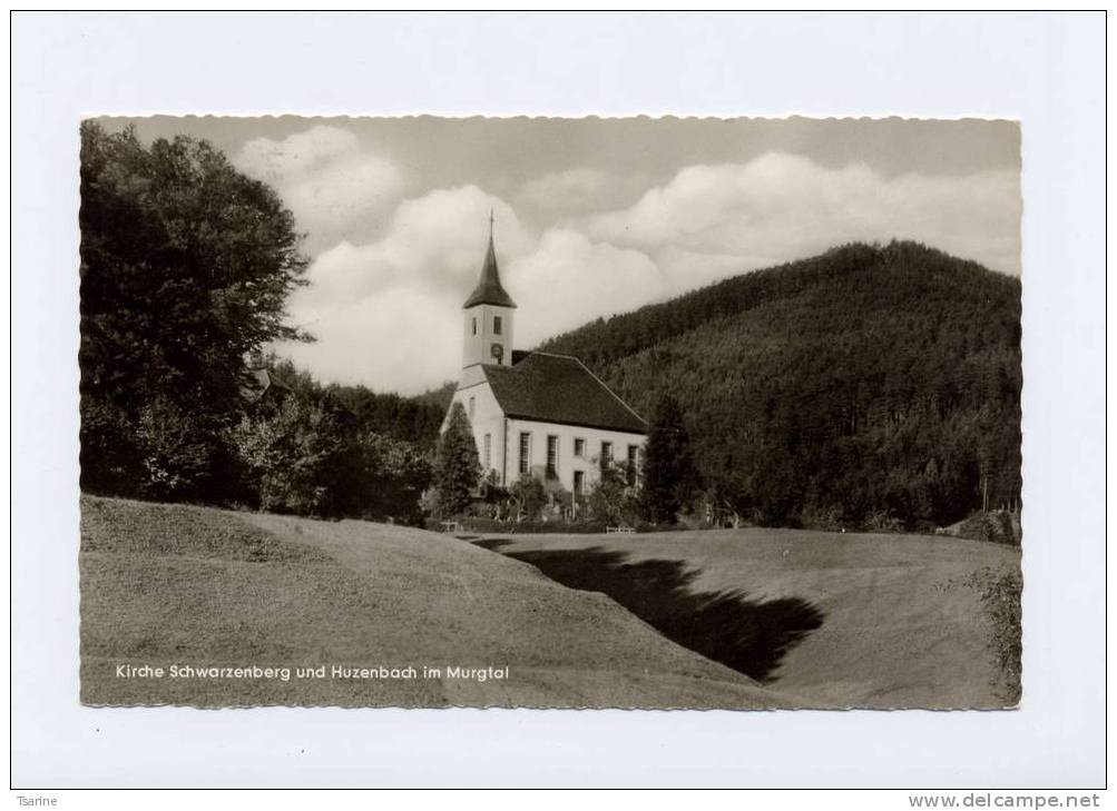 Allemagne - Kirche Schwarzenberg Und Huzenbach Im Murgtal - Schwarzenberg (Erzgeb.)