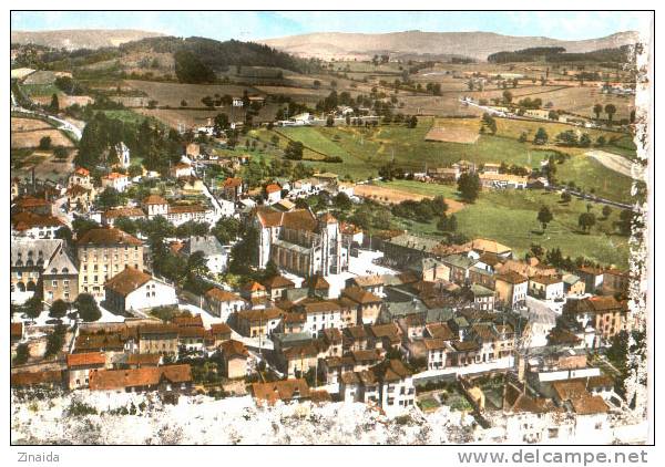 CARTE POSTALE DE BELMONT - VUE GENERALE AERIENNE - Belmont De La Loire