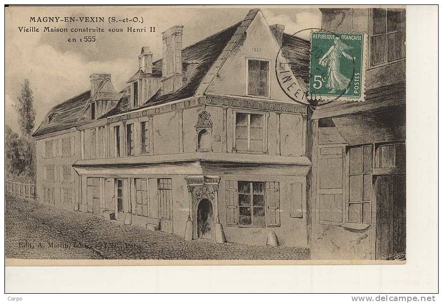 MAGNY EN VEXIN - Vieille Maison... - Magny En Vexin