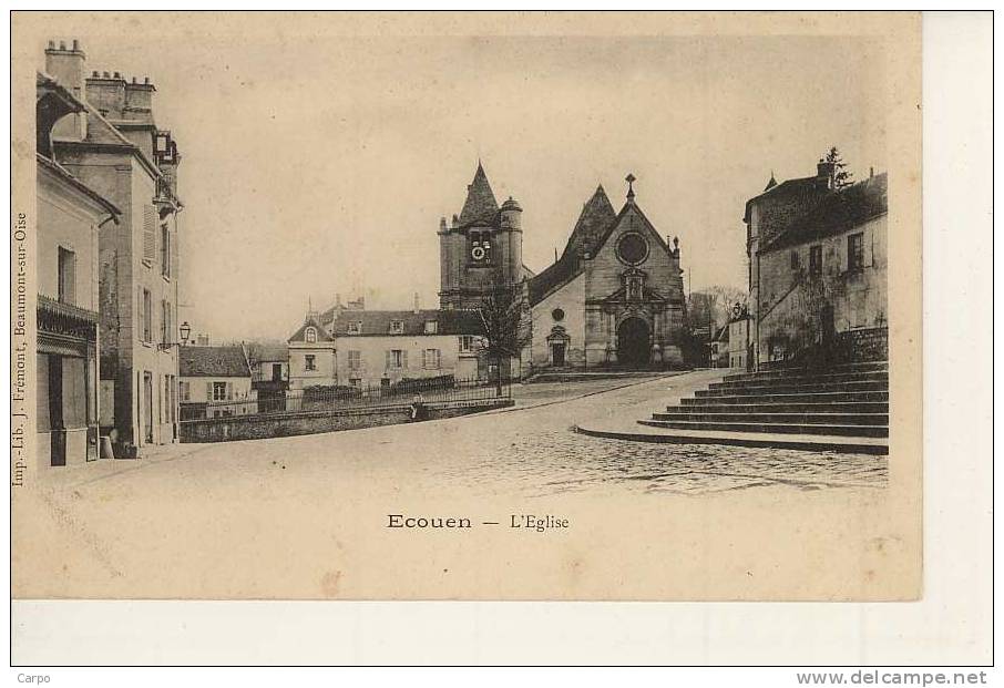 ECOUEN - L´église. - Ecouen