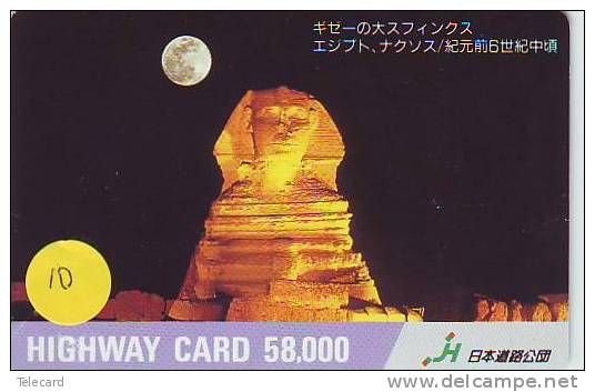 Carte Japonaise EGYPT Related (10) - Egypt
