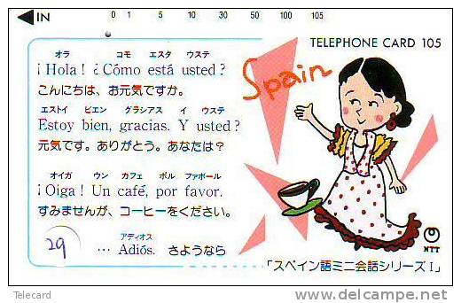 Télécarte Japonaise   SPAIN Related (29) - Otros & Sin Clasificación