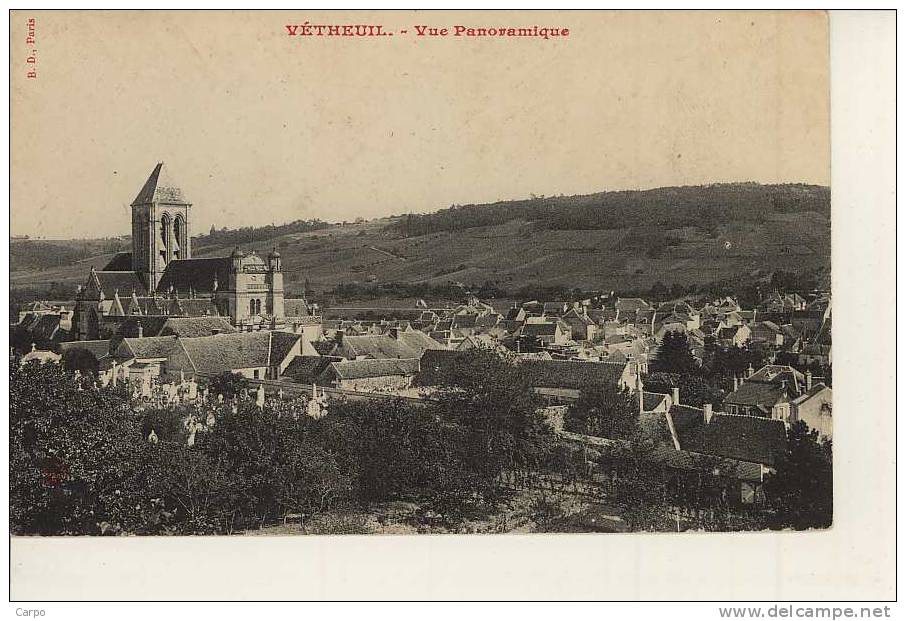 VÉTHEUIL - Vue Panoramique. - Vetheuil