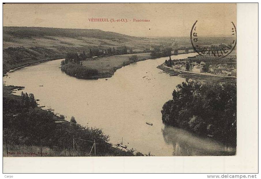 VÉTHEUIL - Panorama. - Vetheuil