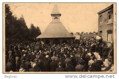 BANNEUX NOTRE DAME   8 SEPTEMBRE 1933 LA FOULE PENDANT LA MESSE SOLENNELLE - Sprimont