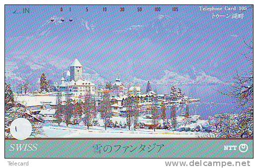 Télécarte Japonaise Switzerland Related (1) - Svizzera