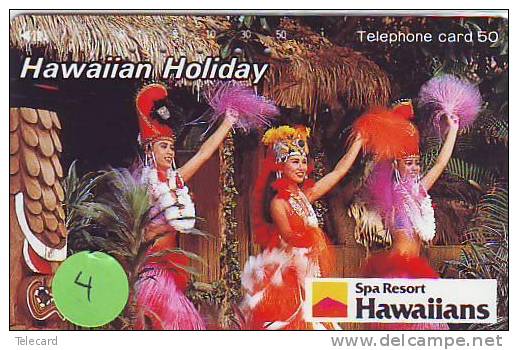 Télécarte Japonaise HAWAII Related (4) - Hawaï