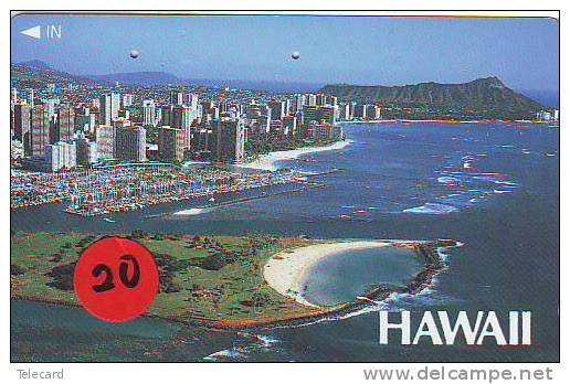 Télécarte Japonaise HAWAII Related (20) - Hawaii