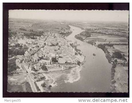 20280  Châlonnes Sur Loire Vue Aérienne édit.artaud N° 4 Belle Cpsm Pont En Reconstruction? - Chalonnes Sur Loire