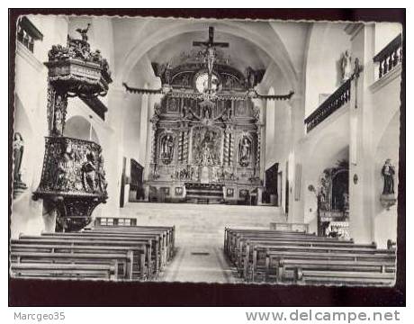 20297 Beaufort Sur Doron Intérieur De L'église édit.merlet N° M 458 Belle Cpsm - Beaufort