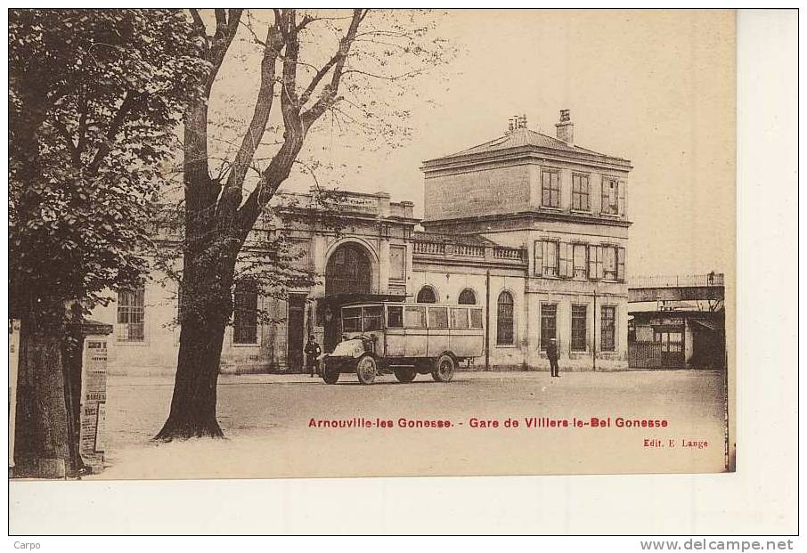 ARNOUVILLE LES GONESSE - Gare De Villier-le-bel Gonesse. - Arnouville Les Gonesses