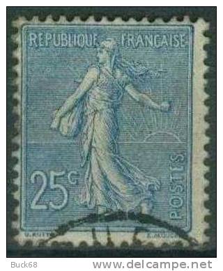 FRANCE 132 (o) Type Semeuse Sur Fond Ligné De Roty Gravée Par Mouchon (2) - Usados