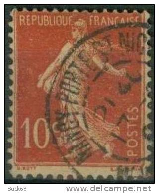 FRANCE 135 (o) Type Semeuse Sans Sol (3) Cachet NANCY - PORTE ST ... - Used Stamps