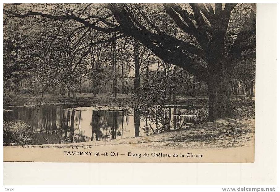 TAVERNY - Etang Du Château De La Chasse. - Taverny