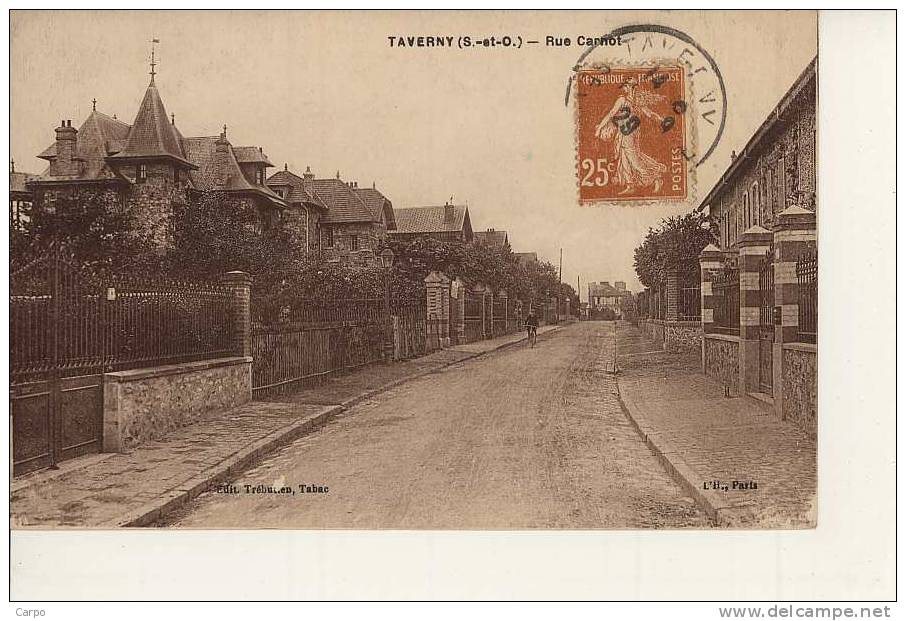 TAVERNY - Rue Carnot. - Taverny