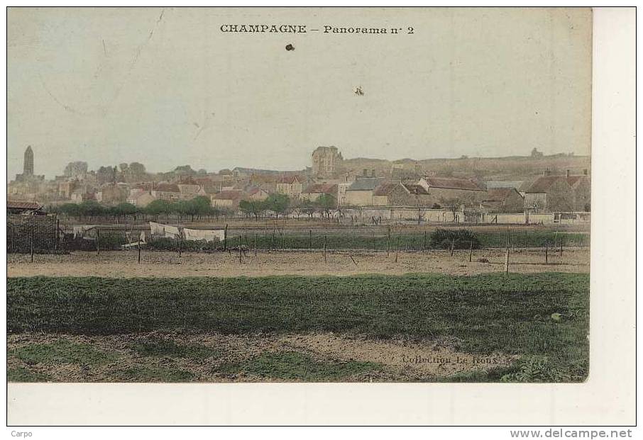 CHAMPAGNE SUR OISE - Panorama N°2 - Champagne Sur Oise