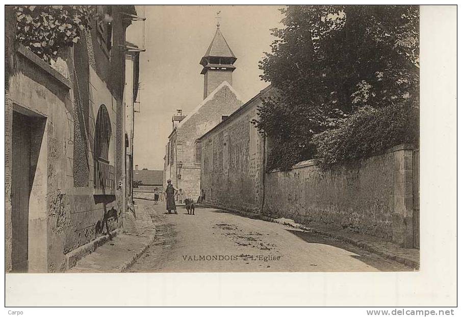 VALMONDOIS - L'église. - Valmondois