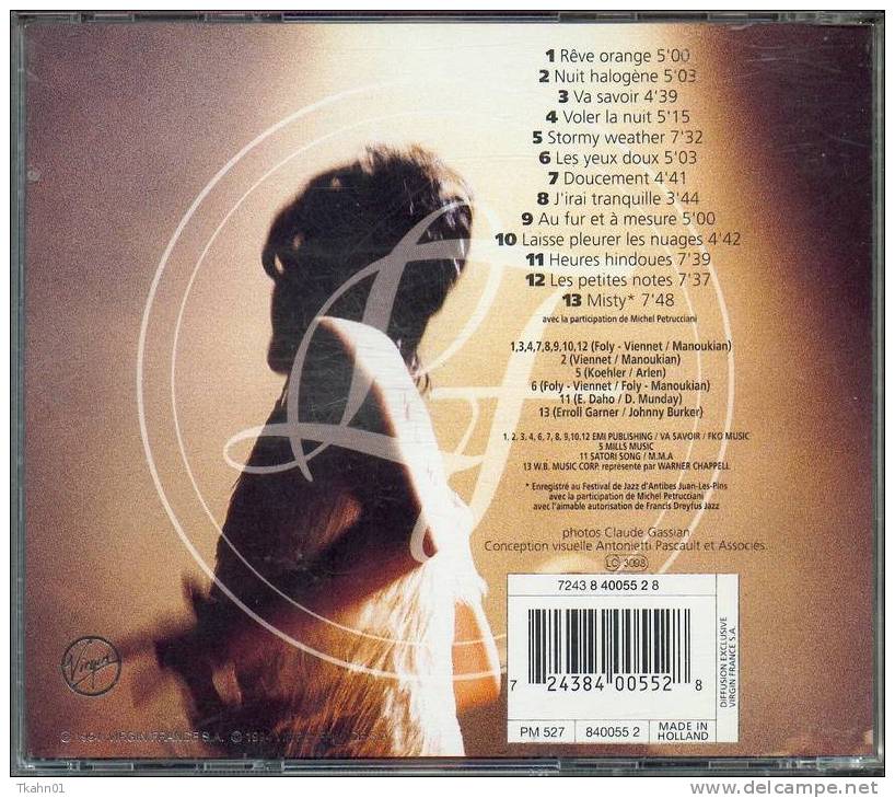 C-D ALBUM  LIANE FOLY " LUMIERES "  DE 1994 - Andere - Franstalig