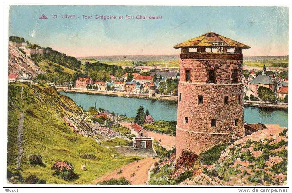 Tour Grégoire Et Fort De Charlemont - Givet
