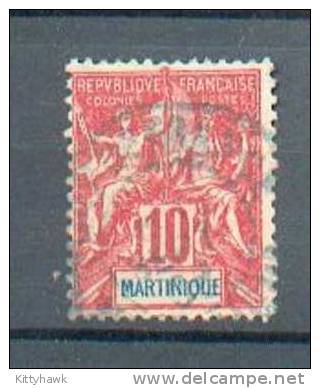 MART 53 - YT 45 Obli - Used Stamps