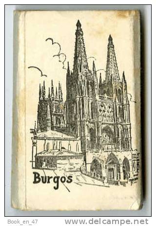 {19889} Espagne Burgos , Dépliant 24 Vues - Burgos