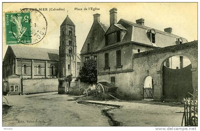 14 .  VER - SUR - MER . PLACE DE L'EGLISE . - Other & Unclassified