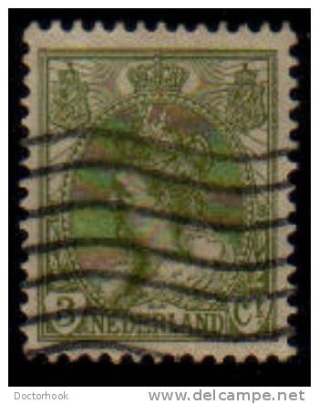 NETHERLANDS    Scott: # 62  F-VF USED - Gebruikt