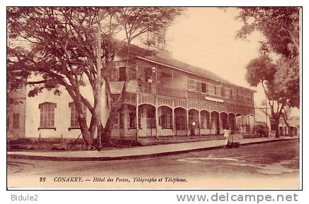 Conakry  Hotel Des Postes    Telegraphe Et Telephone - Guinea Francesa