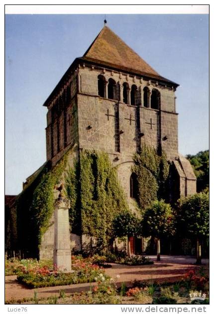 MOUTIER D´AHUN - L´Eglise - Vestige D´une Abbaye Bénédictine - Le Clocher Roman - N° 8 - Moutier D'Ahun
