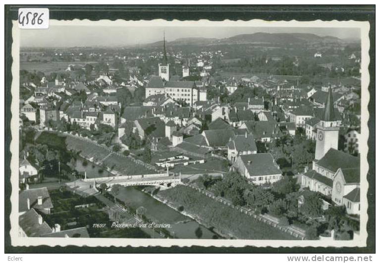 DISTRICT DE PAYERNE /// PAYERNE VU D'AVION - TTB - Payerne