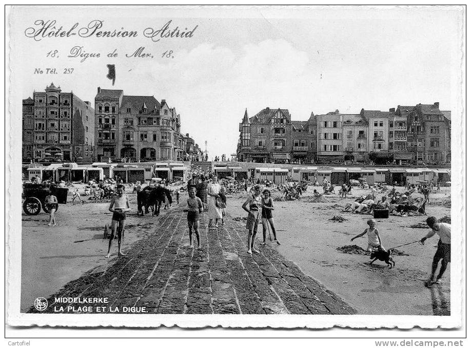 Middelkerke: La Plage Et La Digue - Middelkerke