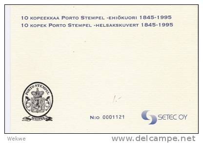 FS-M018/ FINNLAND -  Offiz. Nachdruck. Portostpl. 10 Kopeken 1845(Auflage 2000 Stck) - Essais & Réimpressions