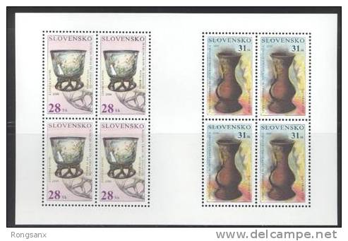 2006 SLOVAKIA ARTCRAFT SHEETLET - Unused Stamps