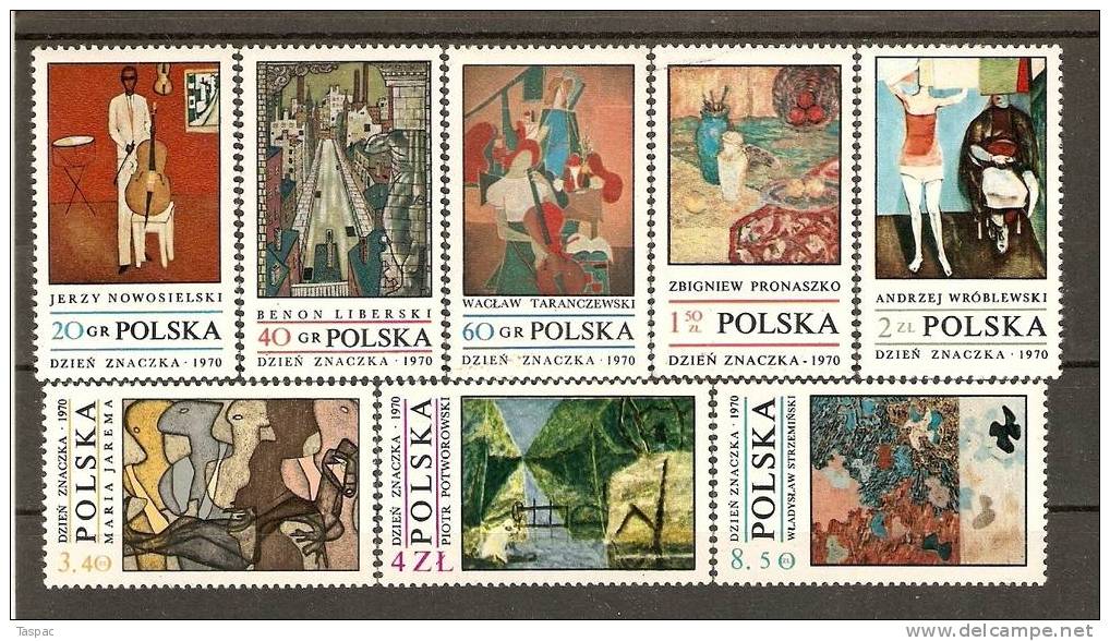 Poland 1970 Mi# 2032-2039 ** MNH - Nuevos