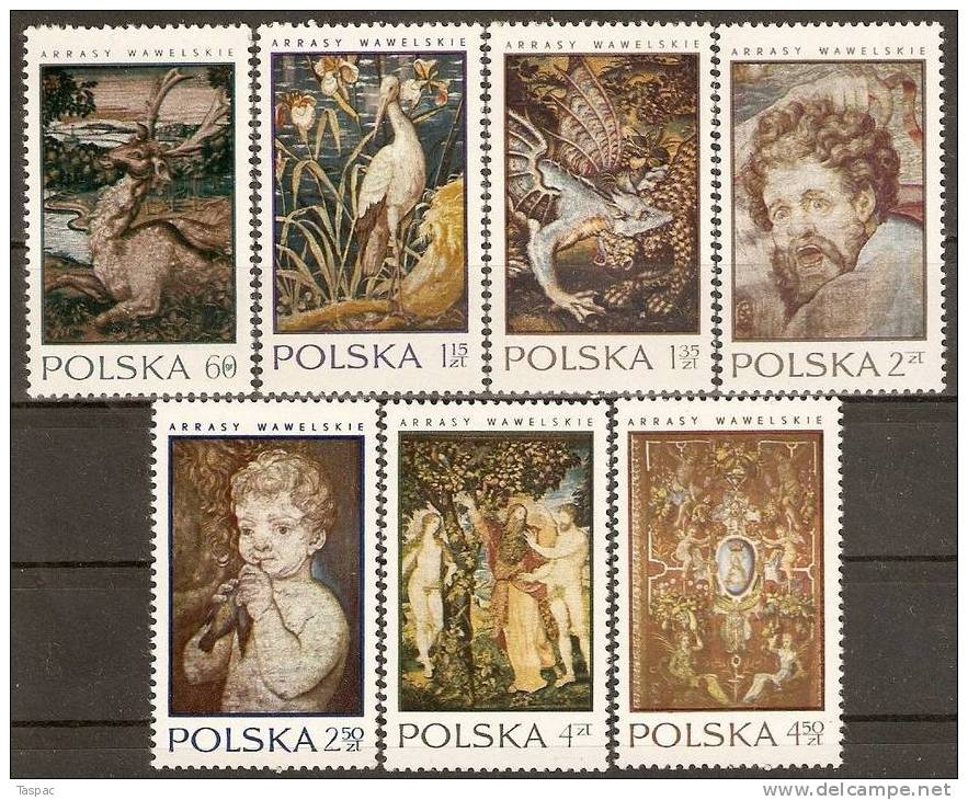 Poland 1970 Mi# 2041-2047, Souvenir Sheets-Block 43-44 ** MNH - Nuovi