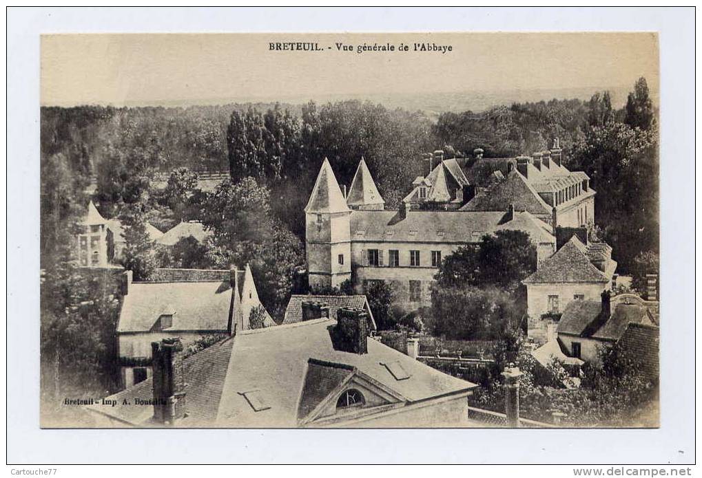 K7 - BRETEUIL - Vue Générale De L´abbaye - Breteuil