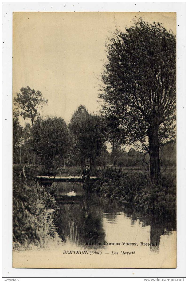 K7 - BRETEUIL - Les Marais (1919) - Breteuil