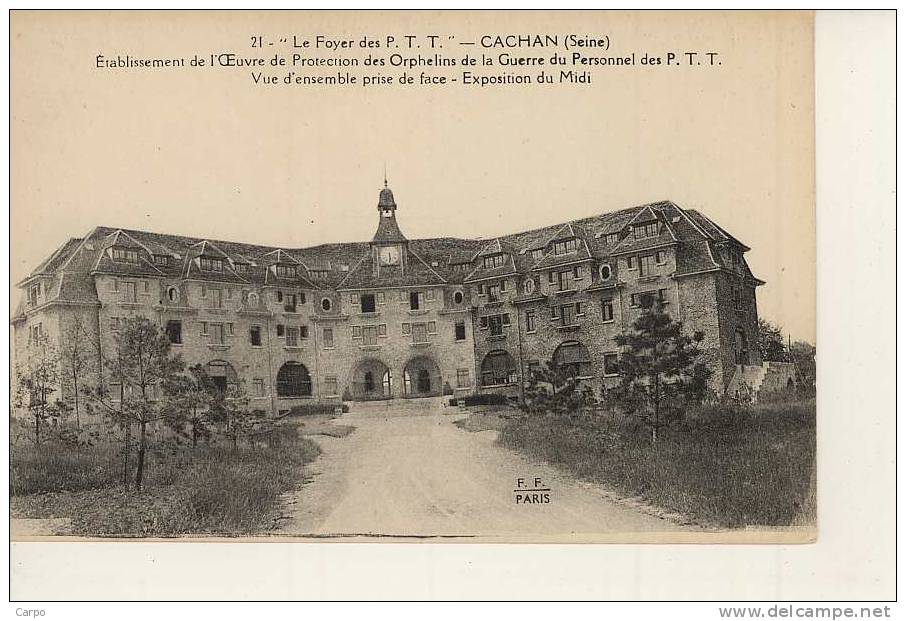 CACHAN - Le Foyer Des P.T.T. - Arcueil