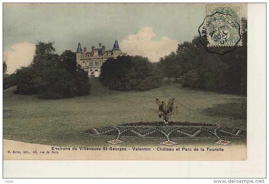 VALENTON - Chateau Et Parc De La Tourelle. - Valenton