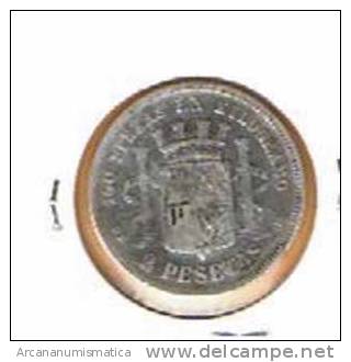 GOBIERNO PROVISIONAL 2 PESETAS  PLATA 1870 MBC   DL-790 - Altri & Non Classificati