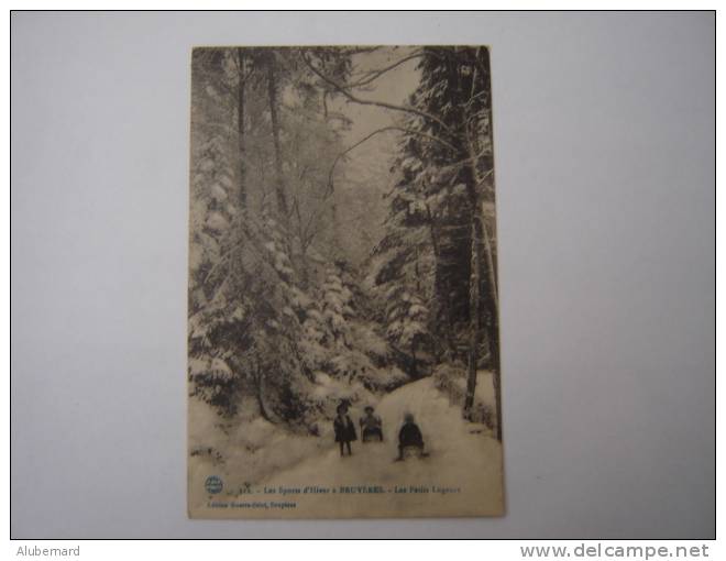 BRUYERES. Les Petits Lugeurs - Bruyeres