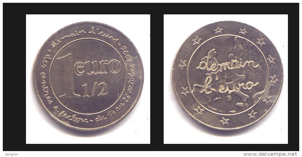 1 EURO 1/2 - DES CENTRES LECLERC DU 16 AU 16 OCTOBRE 1996 - Firma's