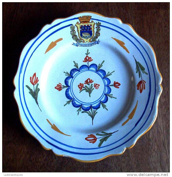 Ancienne Assiette - Oud Bord - Old Plate - AS 1755 - Autres & Non Classés