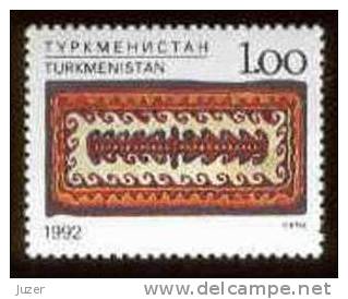 Turkmenistan 1992. MiNr. 12: Kunsthandwerk - Turkmenistan