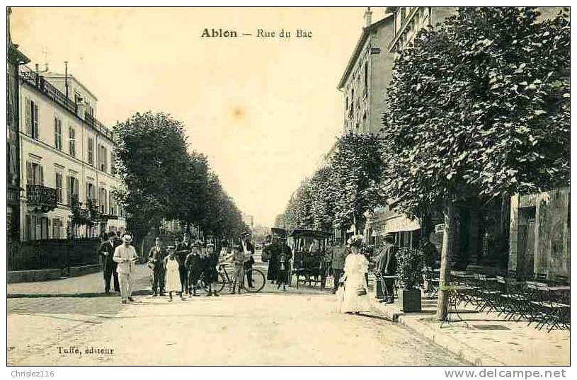 94 ABLON Rue Du Bac  TOP - Ablon Sur Seine